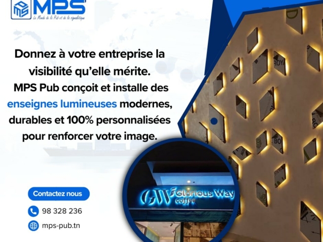 enseigne lumineuse