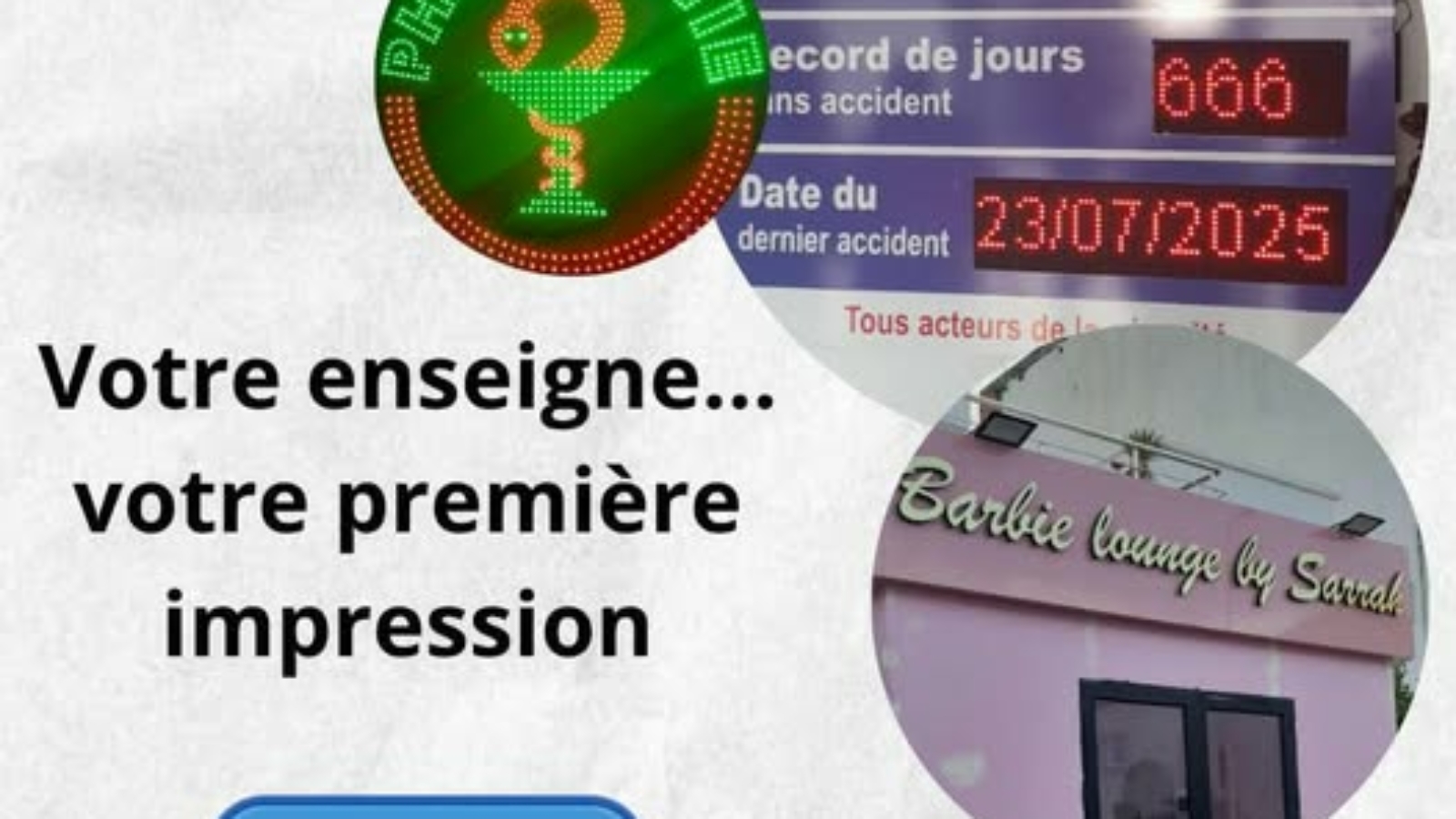 enseignes lumineuse
