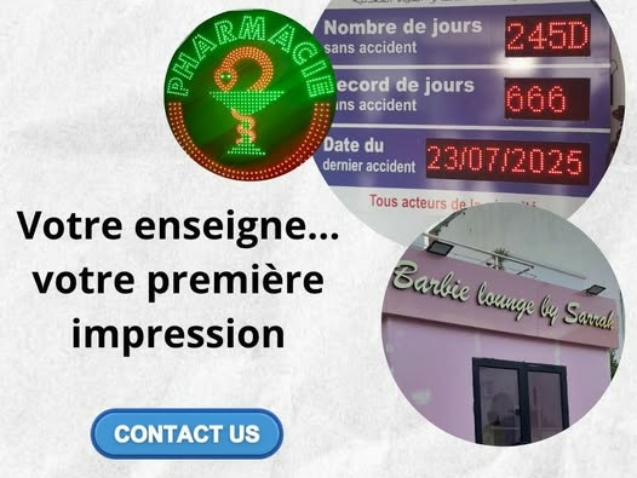 enseignes lumineuse