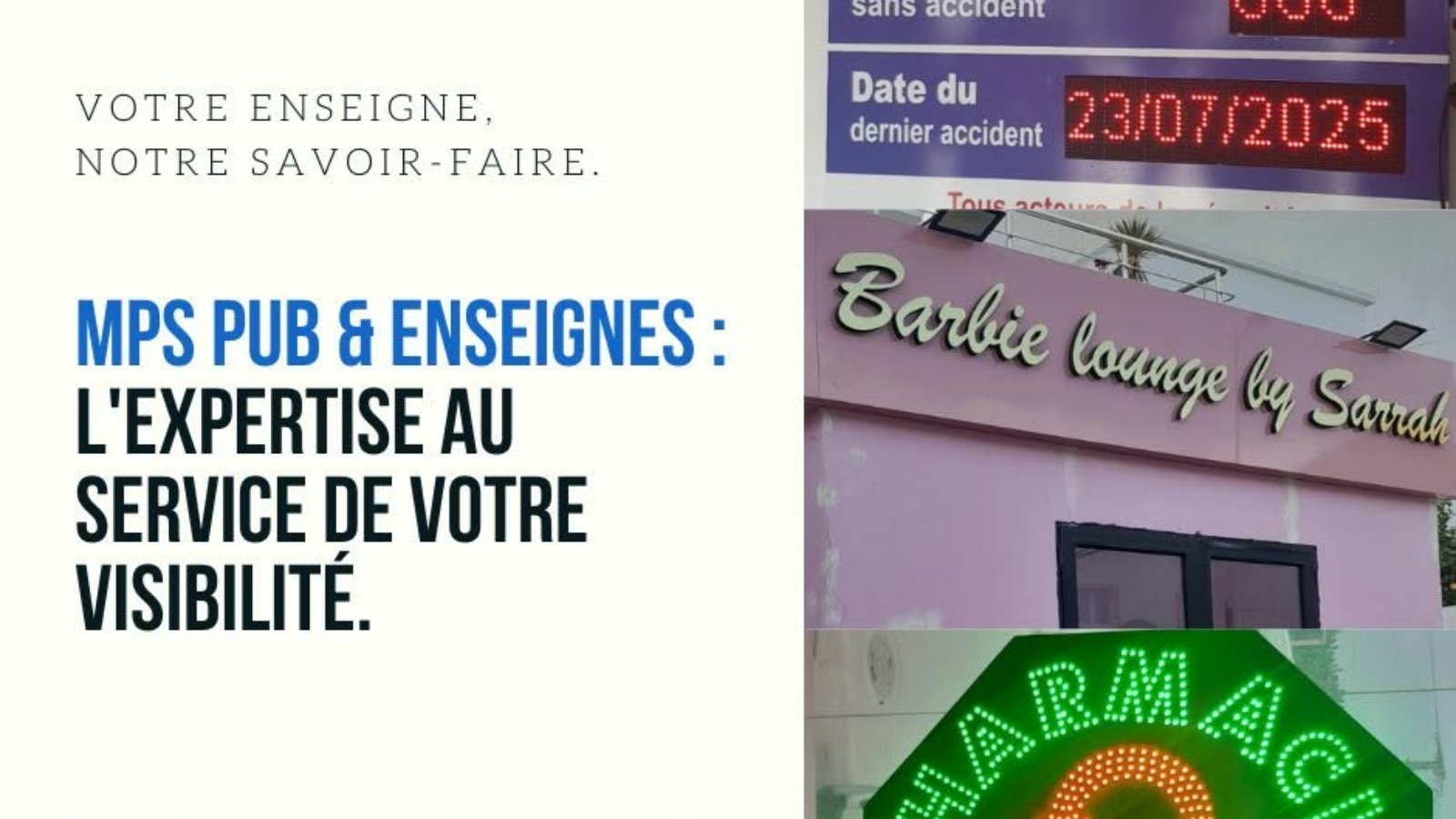 enseignes lumineuses